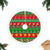 Hawaii Christmas Tree Skirt Mele Kalikimaka LT14 Fringed Tree Skirts Green - Polynesian Pride