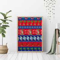 Guam Christmas Canvas Wall Art Felis Pasgua LT14 - Polynesian Pride
