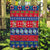 Guam Christmas Garden Flag Felis Pasgua LT14 Garden Flag Blue - Polynesian Pride