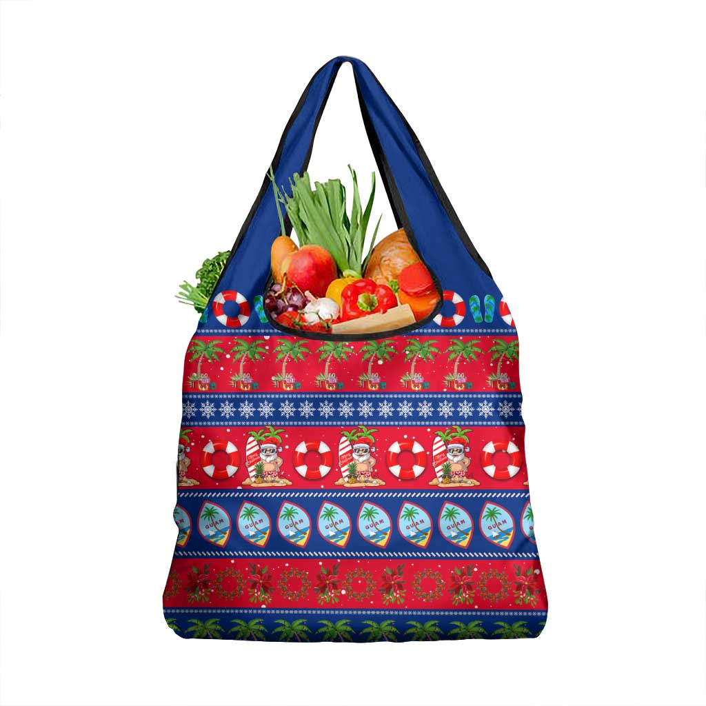 Guam Christmas Grocery Bag Felis Pasgua