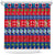 Guam Christmas Shower Curtain Felis Pasgua LT14 Blue - Polynesian Pride