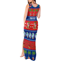 Personalised Guam Christmas Tank Maxi Dress Felis Pasgua LT14 - Polynesian Pride