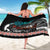 Personalised New Zealand Waka Sarong Aotearoa Maori Silver Fern Pattern LT14 - Polynesian Pride