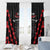 Personalised Toitu Te Tiriti Mana Maori Motuhake Window Curtain Aotearoa Haka Face Mix Poutama Art