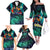 Personalised Pasifika Festival Auckland Family Matching Off Shoulder Long Sleeve Dress and Hawaiian Shirt 2024 Pacific Islands Polynesian Pattern LT14 - Polynesian Pride