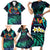 Personalised Pasifika Festival Auckland Family Matching Short Sleeve Bodycon Dress and Hawaiian Shirt 2024 Pacific Islands Polynesian Pattern LT14 - Polynesian Pride