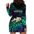 Personalised Pasifika Festival Auckland Hoodie Dress 2024 Pacific Islands Polynesian Pattern LT14 - Polynesian Pride