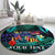 Personalised Pasifika Festival Auckland Round Carpet 2024 Pacific Islands Polynesian Pattern LT14 - Polynesian Pride