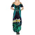 Personalised Pasifika Festival Auckland Summer Maxi Dress 2024 Pacific Islands Polynesian Pattern LT14 - Polynesian Pride