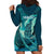 Personalised New Zealand Waitangi Day Hoodie Dress Hei Tiki With Maori Waka - Whakarare Pattern