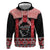 Toitu Te Tiriti O Waitangi Hoodie Maori Wharenui With Taniko Motifs