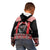 Toitu Te Tiriti O Waitangi Kid Hoodie Maori Wharenui With Taniko Motifs