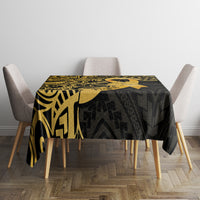 Polynesia Bone Cancer Awareness Tablecloth Fight Warriors LT14 - Polynesian Pride