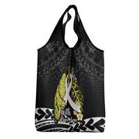 Polynesia World Lung Cancer Day Grocery Bag Faith Hope Love LT14 - Polynesian Pride