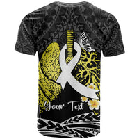 Personalised Polynesia World Lung Cancer Day T Shirt Faith Hope Love LT14 - Polynesian Pride
