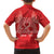 Personalised In September We Wear Red Hawaiian Shirt Polynesia Blood Cancer Awareness