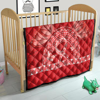 Personalised In September We Wear Red Quilt Polynesia Blood Cancer Awareness LT14 - Polynesian Pride
