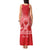 Personalised In September We Wear Red Tank Maxi Dress Polynesia Blood Cancer Awareness