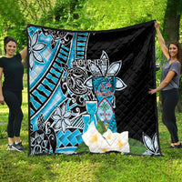 Personalised Guam Liberation Day Quilt 80th Anniversary Chamorro Latte Stone With Guasali Flowers LT14 - Polynesian Pride