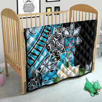 Personalised Guam Liberation Day Quilt 80th Anniversary Chamorro Latte Stone With Guasali Flowers LT14 - Polynesian Pride