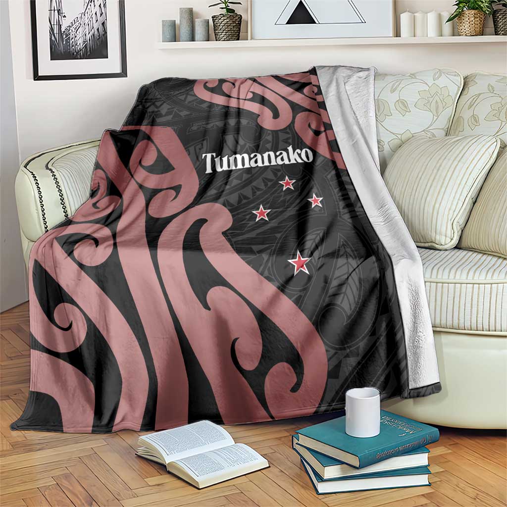 New Zealand Mangopare Tamanako Blanket Aotearoa Maori LT14 Brown - Polynesian Pride