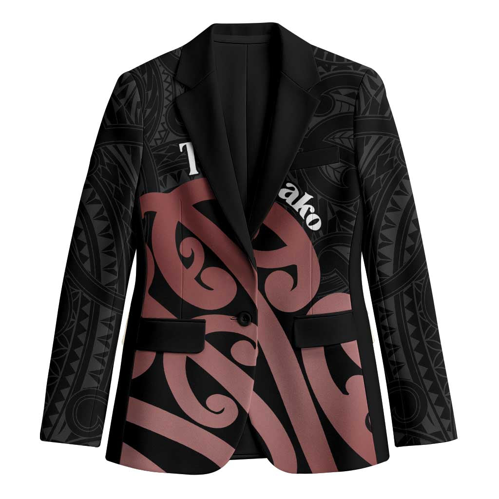 New Zealand Mangopare Tamanako Blazer Aotearoa Maori LT14 Unisex Brown - Polynesian Pride