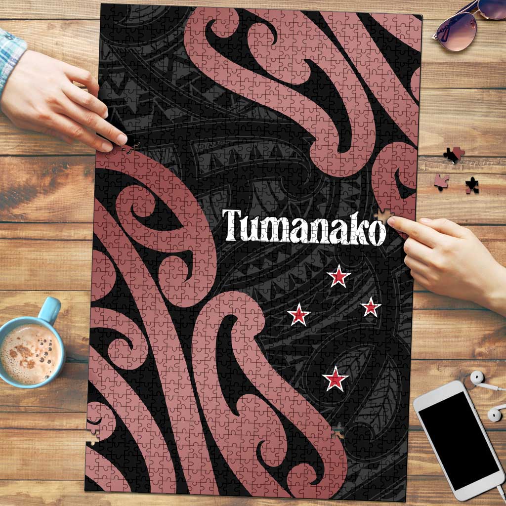 New Zealand Mangopare Tamanako Puzzle Aotearoa Maori LT14 Brown - Polynesian Pride