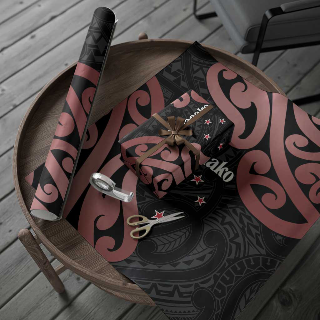 New Zealand Mangopare Tamanako Wrapping Paper Aotearoa Maori LT14 - Polynesian Pride