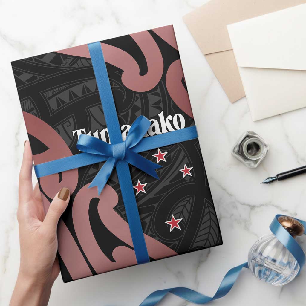 New Zealand Mangopare Tamanako Wrapping Paper Aotearoa Maori LT14 - Polynesian Pride