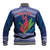 Custom Samoa Rugby Baseball Jacket 2024 Go Champions Samoan Gingers