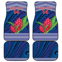 Custom Samoa Rugby Car Mats 2024 Go Champions Samoan Gingers LT14 - Polynesian Pride