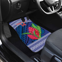 Custom Samoa Rugby Car Mats 2024 Go Champions Samoan Gingers LT14 - Polynesian Pride