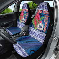 Custom Samoa Rugby Car Seat Cover 2024 Go Champions Samoan Gingers LT14 - Polynesian Pride