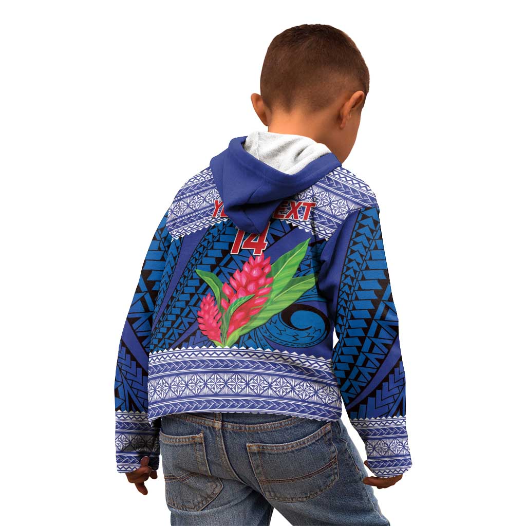 Custom Samoa Rugby Kid Hoodie 2024 Go Champions Samoan Gingers LT14 - Polynesian Pride