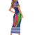 Custom Samoa Rugby Short Sleeve Bodycon Dress 2024 Go Champions Samoan Gingers