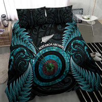 New Zealand Archery Bedding Set Aotearoa Silver Fern Maori LT14 - Polynesian Pride