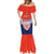 Custom Fiji School Mermaid Dress Marist Brothers Fijian Tapa Pattern LT14 - Polynesian Pride