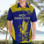 Fiji School Hawaiian Shirt Ratu Kadavulevu Heron With Fijian Tapa LT14 - Polynesian Pride