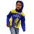 Fiji School Kid Hoodie Ratu Kadavulevu Heron With Fijian Tapa LT14 - Polynesian Pride