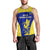 Fiji School Men Tank Top Ratu Kadavulevu Heron With Fijian Tapa LT14 - Polynesian Pride