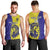 Custom Fiji School Men Tank Top Suva Grammar Lions With Fijian Tapa LT14 - Polynesian Pride