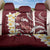 Blood Gold Polynesia Back Car Seat Cover Polynesian Frangipani With Sea Turtles