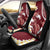 Blood Gold Polynesia Car Seat Cover Polynesian Frangipani With Sea Turtles