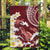 Blood Gold Polynesia Garden Flag Polynesian Frangipani With Sea Turtles