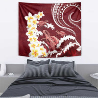 Blood Gold Polynesia Tapestry Polynesian Frangipani With Sea Turtles LT14 - Polynesian Pride