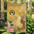 Polynesia Childhood Cancer Awareness Garden Flag Be Bold Go Gold Polynesian Art