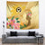 Polynesia Childhood Cancer Awareness Tapestry Be Bold Go Gold Polynesian Art