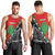 New Zealand And Lebanon Men Tank Top Silver Fern Maori With Cedar Tree Together LT14 - Polynesian Pride