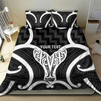 Aotearoa Atua Tangaroa Personalised Bedding Set God Of The Sea Maori Whale Tail Black LT14 - Polynesian Pride