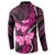 Think Pink Breast Cancer Awareness Button Sweatshirt Butterfly Aboriginal Mix Polynesian Pattern